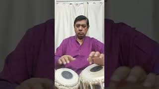 Lesson of Rela by Pandit kishore banerjee  Top Grade Tabla Player from Delhi in teental [upl. by Giffard]