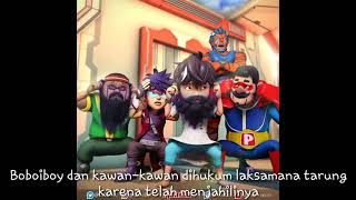 BoBoiBoy galaxy season ll eps 1 keseronokan BoBoiBoy dan kawankawan di markas tempur a [upl. by Anirual]