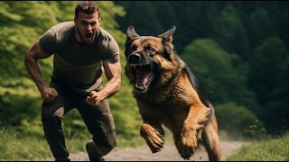 Herding Cattle with German Shepherds Natural Instincts at Work [upl. by Ewer181]