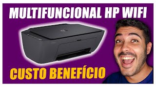 Impressora HP Deskjet ink advantage 2774 UNBOXING E CONFIGURAÇÃO [upl. by Fryd]