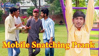 Mobile snatching prank in publicMar bhi par gai prank ke chakar me [upl. by Nickelsen837]