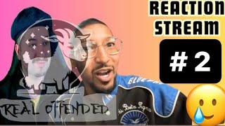 Reaction Live Stream  2 VinceRoss Reacts [upl. by Nahtnaoj894]