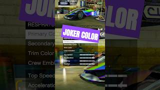 💜💚 Jokers Chameleon Car in GTA Online – Watch It Change Colors [upl. by Lamok145]