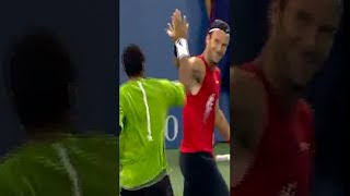 Sensational SPORTSMANSHIP from Tsonga 👏 [upl. by Nnylarej]