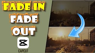 FADE IN e FADE OUT no Capcut PC [upl. by Hteik]