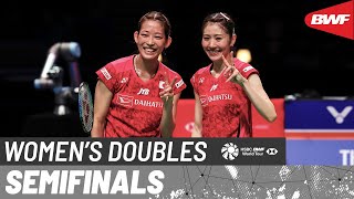 VICTOR Denmark Open 2023  MatsuyamaShida JPN 5 vs MatsumotoNagahara JPN 8  SF [upl. by Tamma]