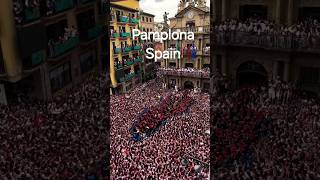 San Fermin 24  Pamplona Sanfermines travel spain culture toros [upl. by Goulden]