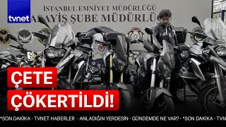 İstanbulda motosiklet hırsızlık çetesi çökertildi [upl. by Harden482]