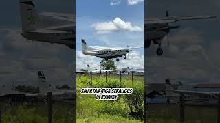 smartair tiga sekaligus di runway kenyamndugama [upl. by Hailee]