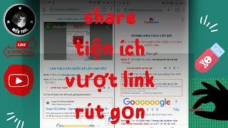 Share Tool  vượt link rút gọn  Hiếu tool [upl. by Einnod]