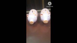 How to make piggy bank pantingviralshort ytvideoes craft artandcraftCharuMauryaArt [upl. by Uphemia]