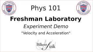 phys101 Experiment 1 Demo [upl. by Naivaf484]