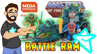 Mega Construx MOTU BATTLERAM Review [upl. by Orutra738]