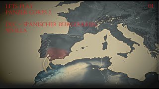 PanzerCorps 2 DLC Spanischer Bürgerkrieg  Sevilla 01 [upl. by Nikolaus456]