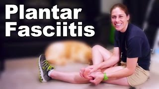 Plantar Fasciitis Stretches amp Exercises  Ask Doctor Jo [upl. by Garzon]