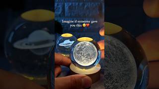 3D Crystal Ball Lamp  MUST WATCH 🌕❤️ [upl. by Sheena]