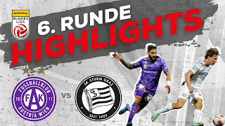 FK Austria Wien  SK Puntigamer Sturm Graz 6 Runde ADMIRAL Bundesliga 202425 [upl. by Martainn449]