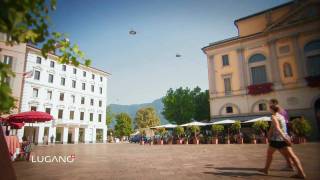 Lugano Ticino Tessin Switzerland  City [upl. by Moia]