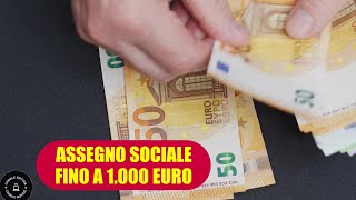 Assegno sociale fino a 1000 euro previsti incrementi e pagamenti arretrati con nuovi importi [upl. by Armilda]