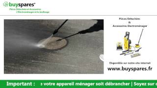 Comment utiliser une rotabuse sur un nettoyeur à haute pression Karcher [upl. by Eissej]