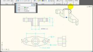 AutoCAD Tutorial  How to Change Object Properties [upl. by Eseuqcaj]