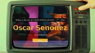 💡🎨 Oscar Senonez  illustration  Youtube Channel INTRO TV 🎨💡 [upl. by Kacerek]