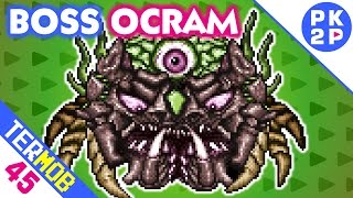 O Boss OCRAM e a Revolta do Lukan • Terraria Mobile 45 [upl. by Anegal]