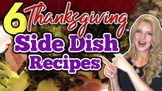 6 Best THANKSGIVING SIDE DISH RECIPES you will go Crazy over  EASY HOLIDAY RECIPES you Must Try [upl. by Kraska892]