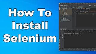 How To Setup amp Install Selenium With Python amp Pycharm  Windows 10  Quick amp Easy Guide [upl. by Aisnetroh]