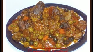 LENGUA CON SETAS CON OLIVAS  LENGUA RECIPE [upl. by Hpotsirhc83]