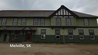 Melville SK Dashcam Tour 4K [upl. by Elleinnod]