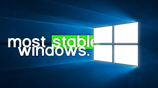 The Most Stable Version of Windows  LTSC 2021 [upl. by Dearden]