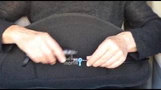 Morfit Car Seat Back Support Quick Set Up  how to stop drivingrelated back pain once and for all [upl. by Kwabena428]