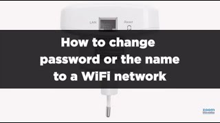 How to change the password to a WiFi repeater once configured 📶 Modify network name SSID [upl. by Goldston]