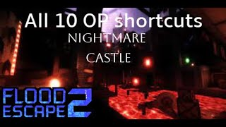 PATCHED PATCHED PATCHED Every shortcut in Nightmare Castle  FE2  MONTHLY HIGHLIGHT [upl. by Kwon434]