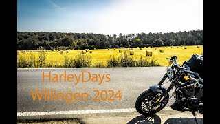 Harleydays Willingen 2024  Klausontour22 [upl. by Faustina]