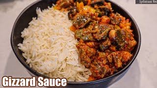 This is the Best Gizzard Sauce Recipe you need Quick Fix [upl. by Ennayoj]