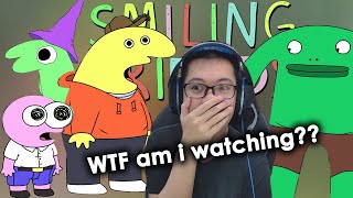 SMILING FRIENDS is a wild ride 1x02 REACTION [upl. by Cottrell]