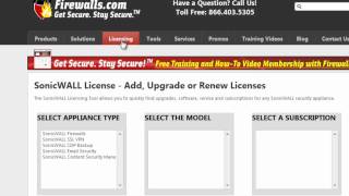 How to Identify and Renew Your SonicWALL License [upl. by Searcy415]