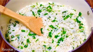 Los Mejores Tips para hacer El Arroz al Cilantro Perfecto  Otra manera de hacer otro tipo de arroz [upl. by Darrow678]