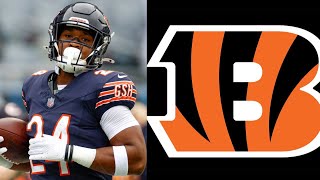 Cincinnati Bengals Trade For Khalil Herbert Fantasy Football NFL News [upl. by Kiernan]