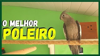 O MELHOR POLEIRO PARA CALOPSITAS  O SISAL [upl. by Belen637]