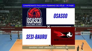 Osasco x Sesi Bauru Campeonato Paulista 2023 [upl. by Lotta]