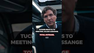 Tucker Reacts to Meeting Julian Assange [upl. by Beaufert]