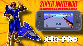 X40 PRO  TESTANDO JOGOS DE SNES  RODA CHIP ESPECIAL [upl. by Siron553]