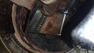 Refleks diesel stove hole location cleaning [upl. by Eilegna]