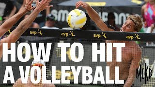 How to Hit a Volleyball  Arm Swing Mechanics [upl. by Bashemeth]