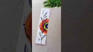 Diy art bookmark 🔖bookmark art drawing painting trending shortsfeed [upl. by Learrsi380]