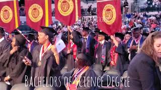 Strayer University Commencement Ceremony By Kodak 51819 [upl. by Sairtemed]