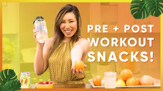 6 Natural PreWorkout  PostWorkout Snacks Ideas [upl. by Ardnikal]